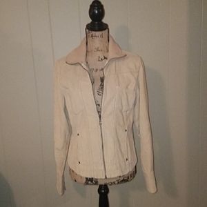 Sonoma Cream Colored Corduroy Jacket